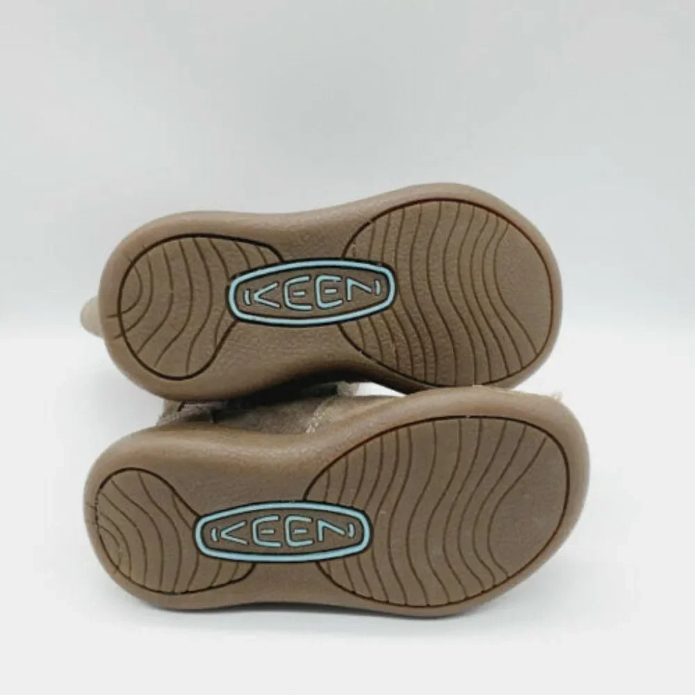 Keen Girls Brown Adjustable Round Toe Winter Boots‎